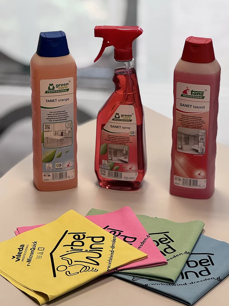 Unsere Reinigungsmittel